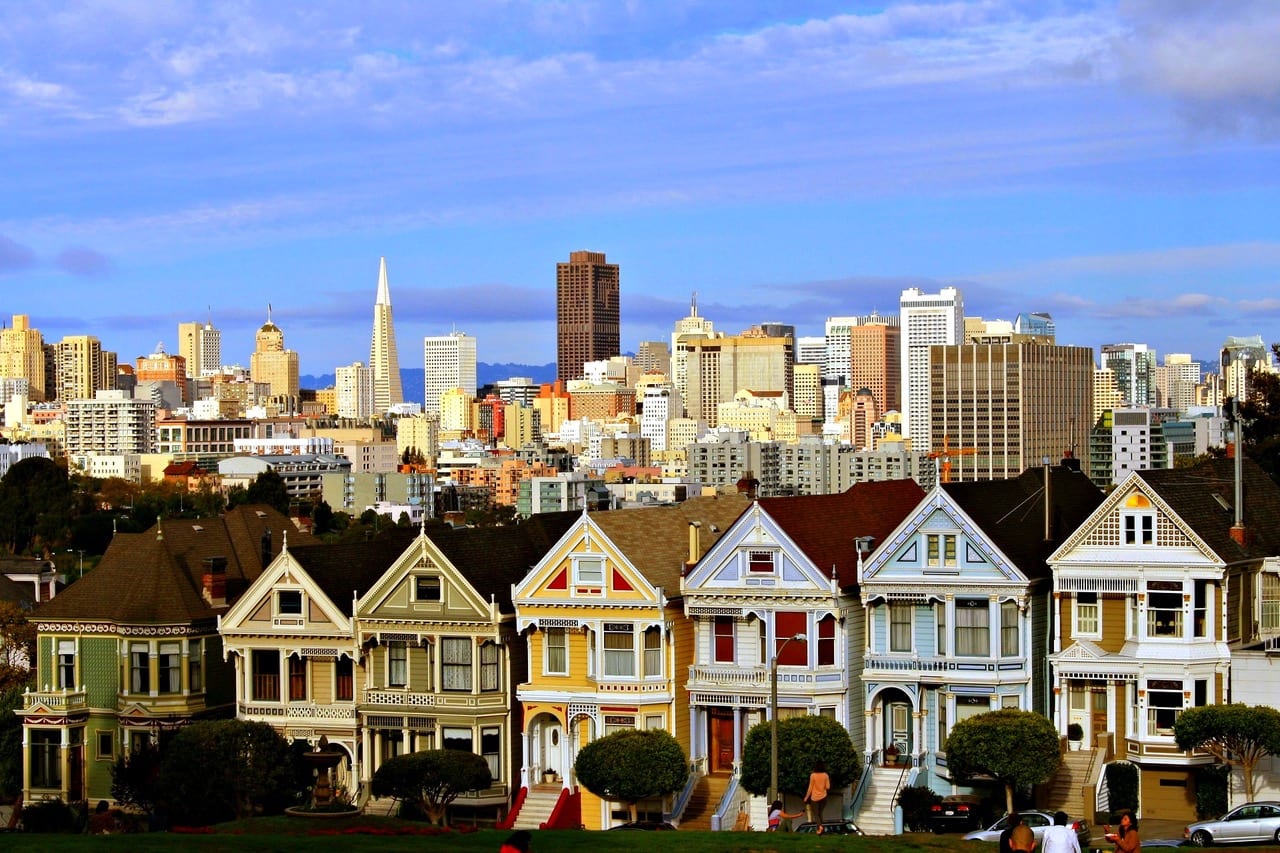 top things to do in San Francisco Painted Ladies