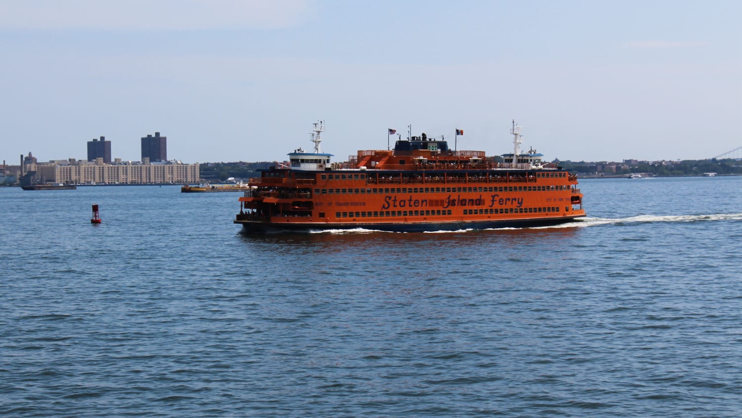 Top Things To Do In New York City- Staten Island Ferry