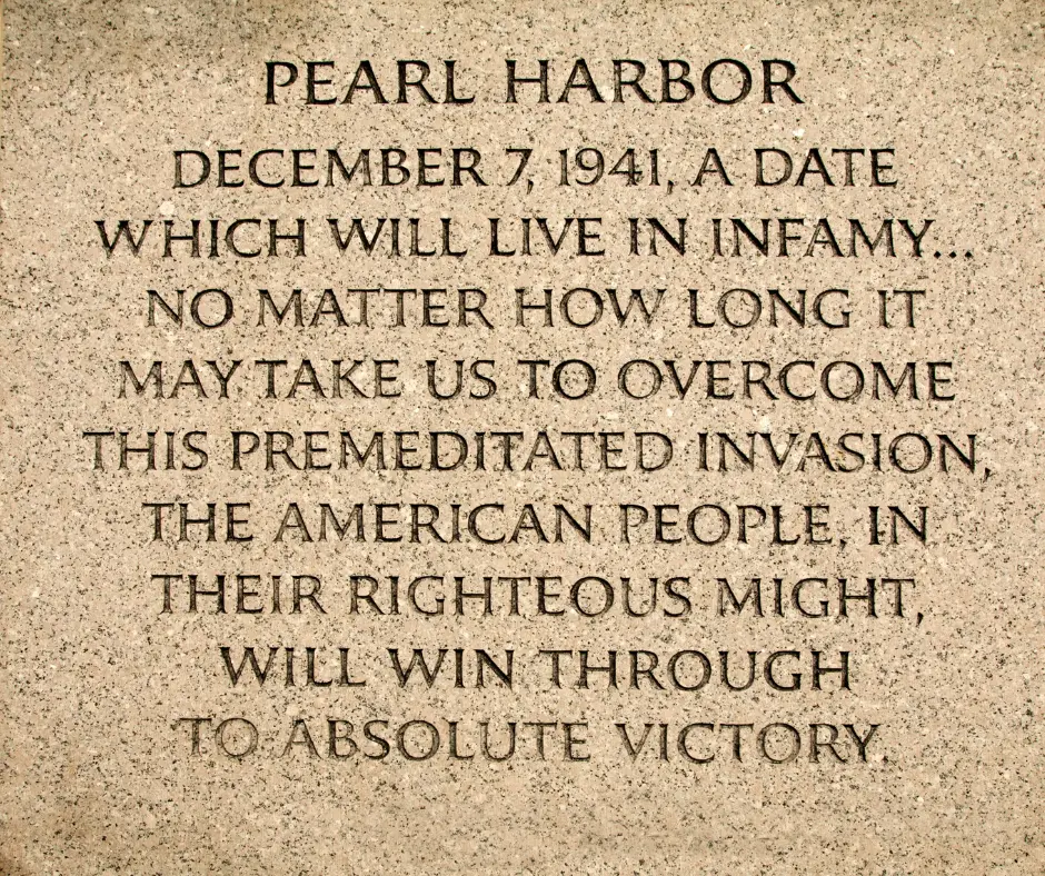 Pearl Harbor December 7th