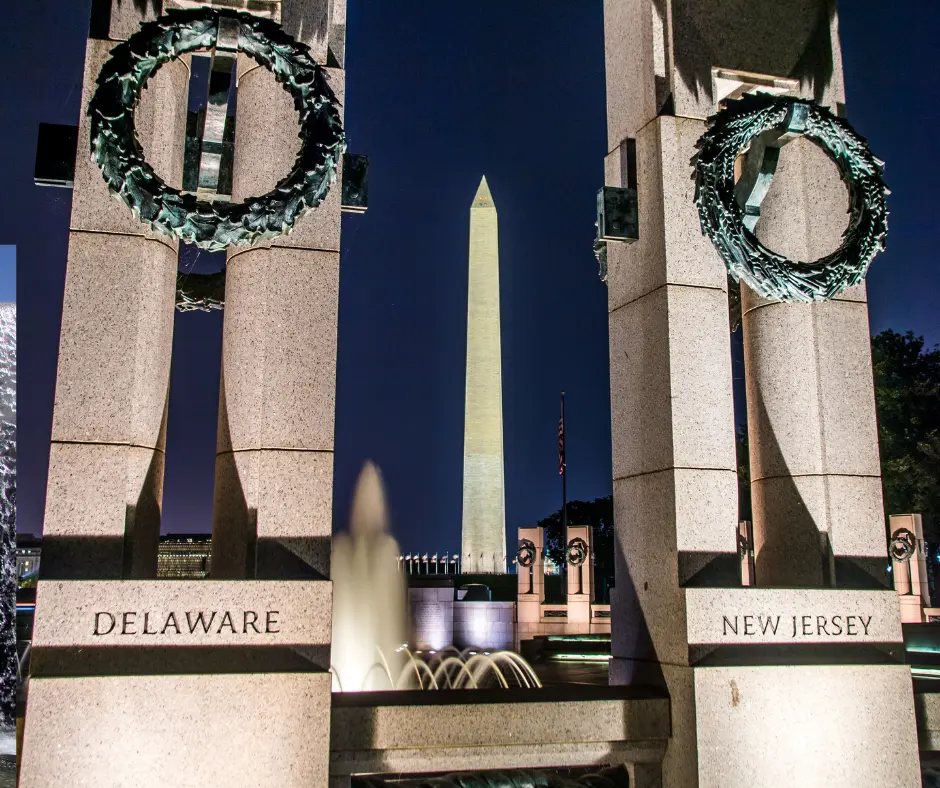 Monuments at Night tour