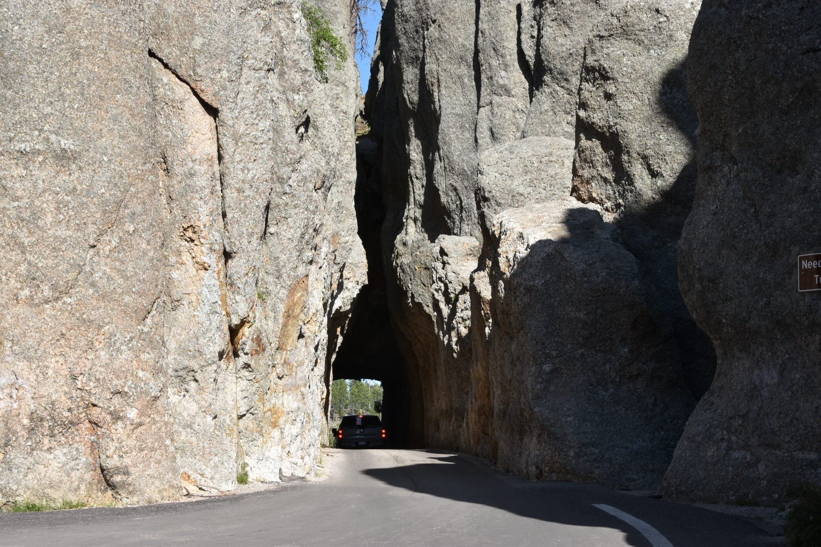 Needles Highway Tunnel at Custer State Park