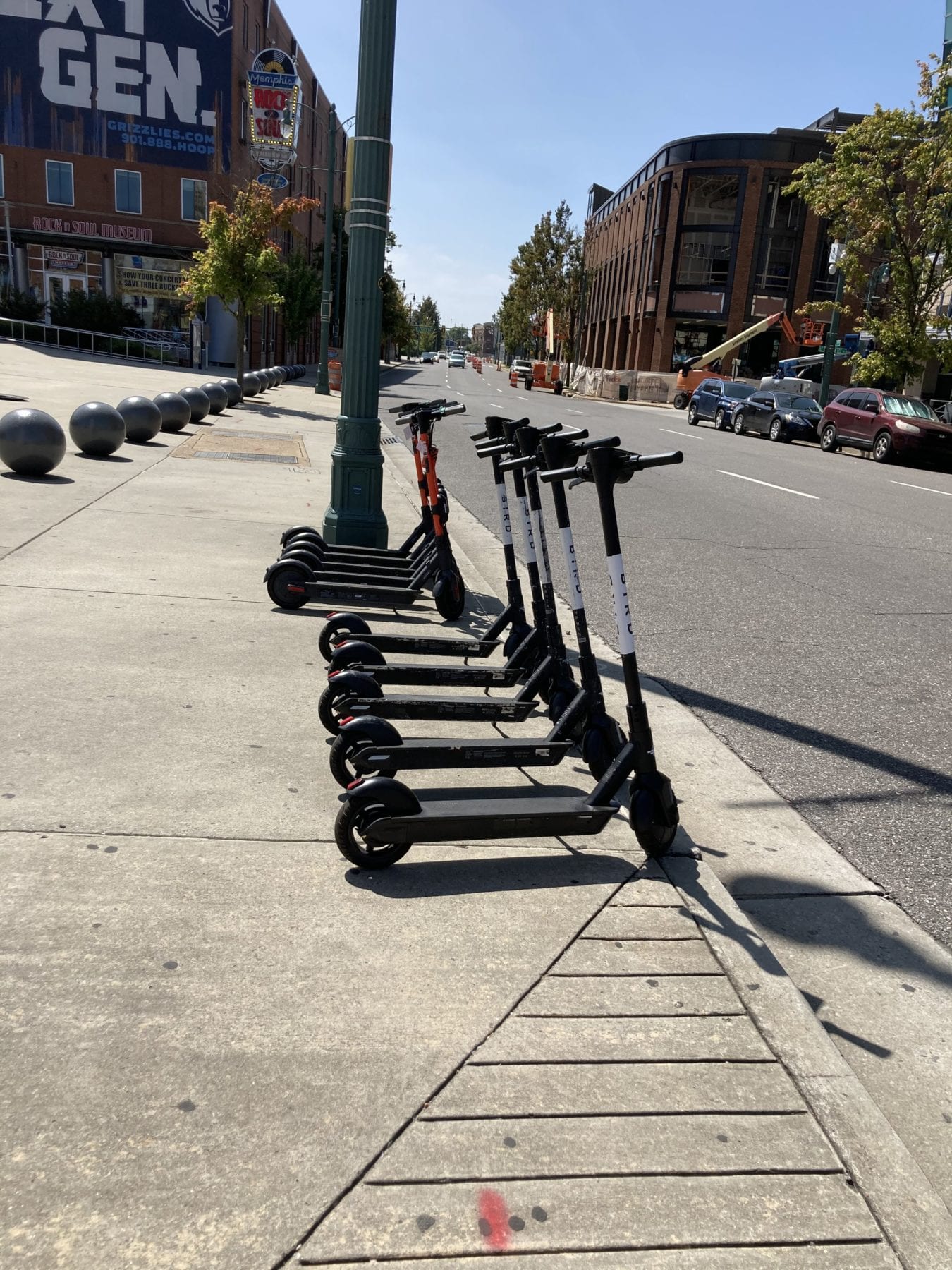 Scooters in Memphis