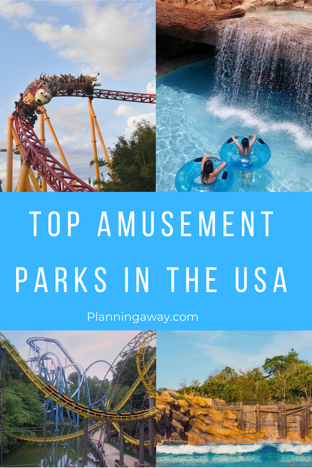 Top 10 Amusement Parks, Top 10 Theme Parks