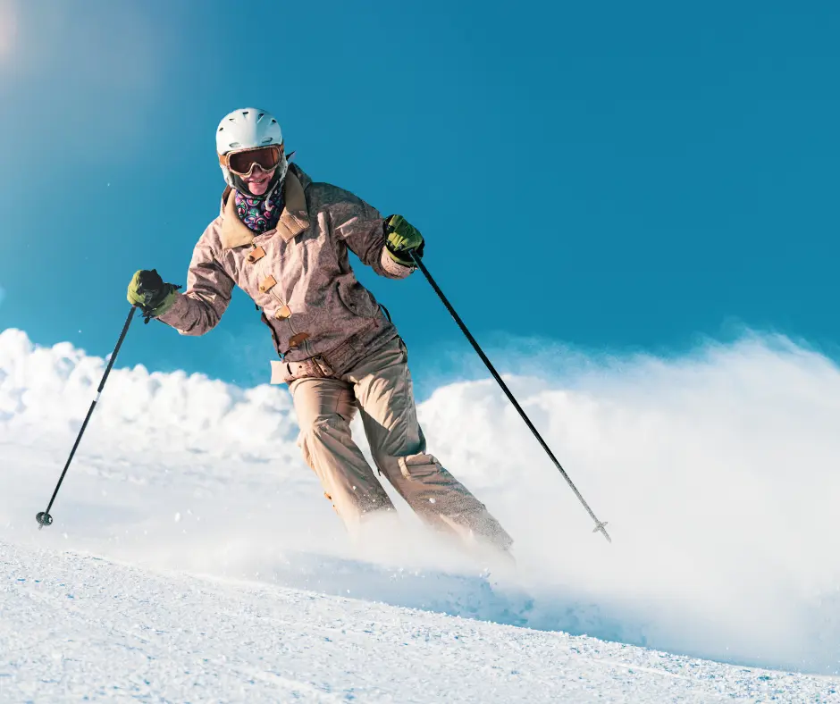 what to wear skiing for the first time - heated vest