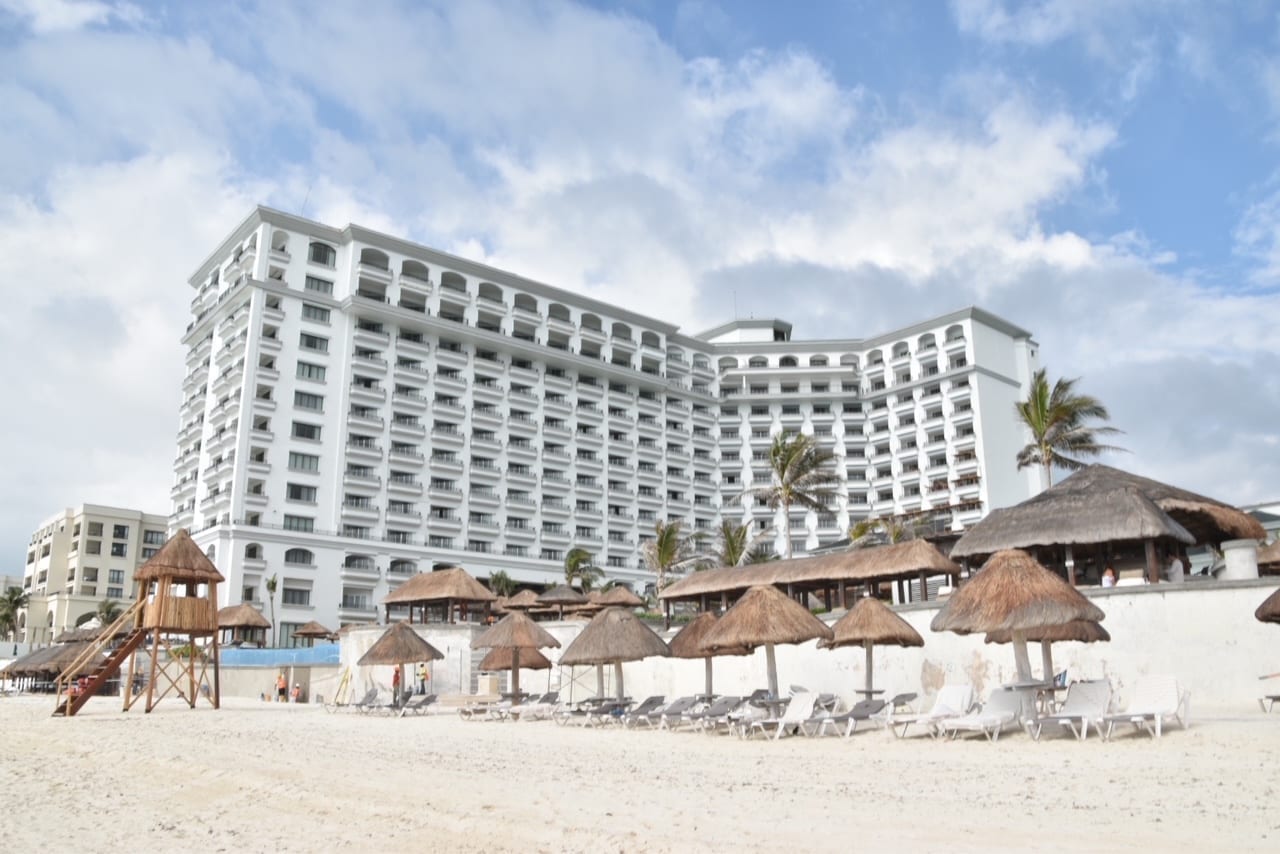 The Hotel Zone in Cancun