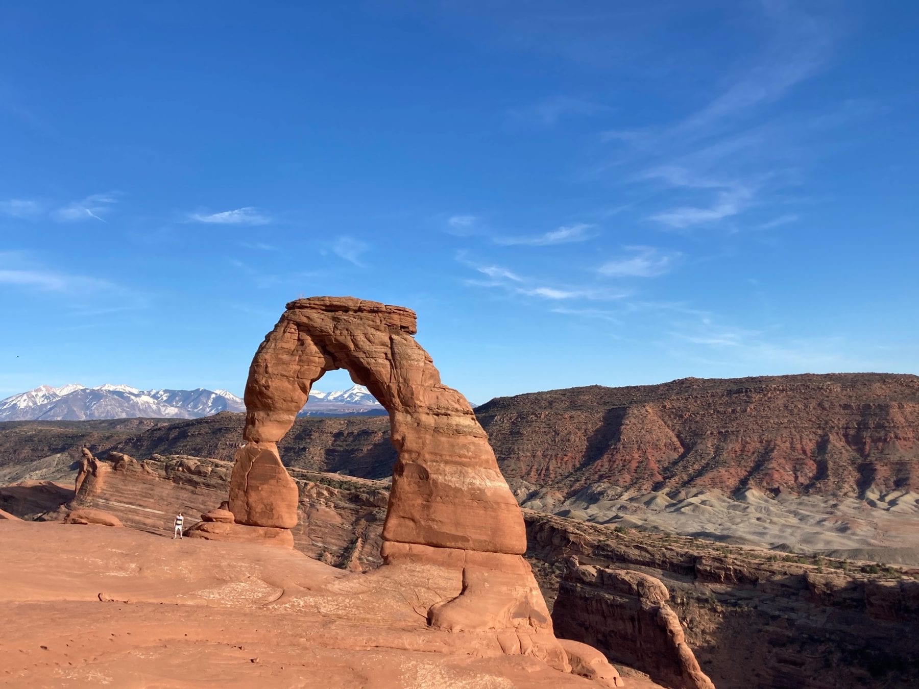 Hiking Delicate Arch At Arches National Park
