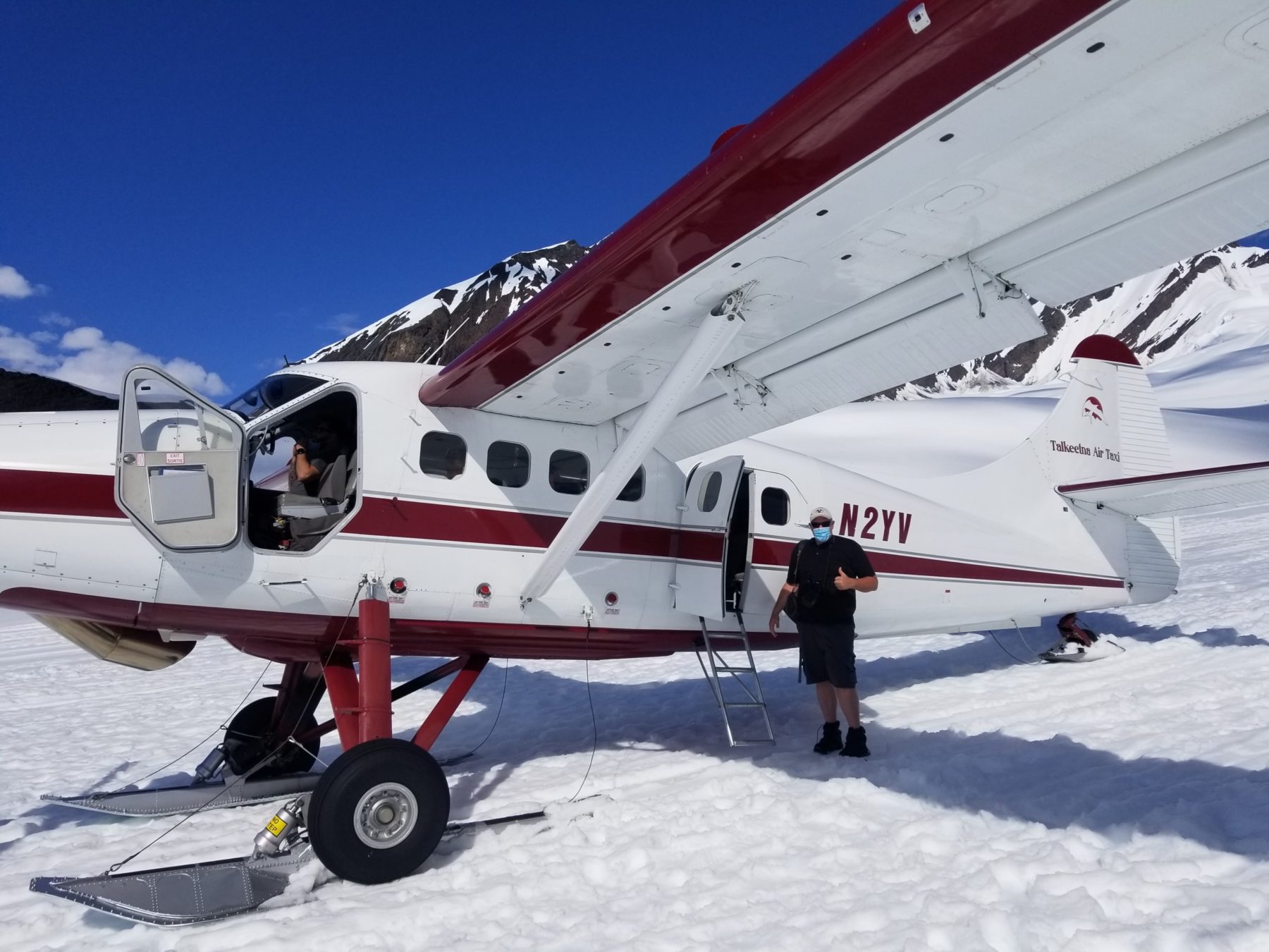 Things to do in Fairbanks Alaska - flight to Denali