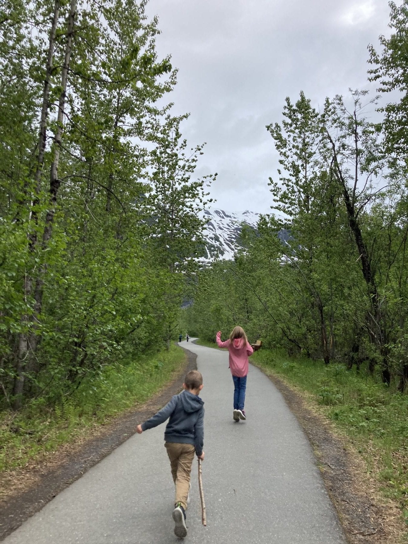 Hiking at Kenai Fjords National Park