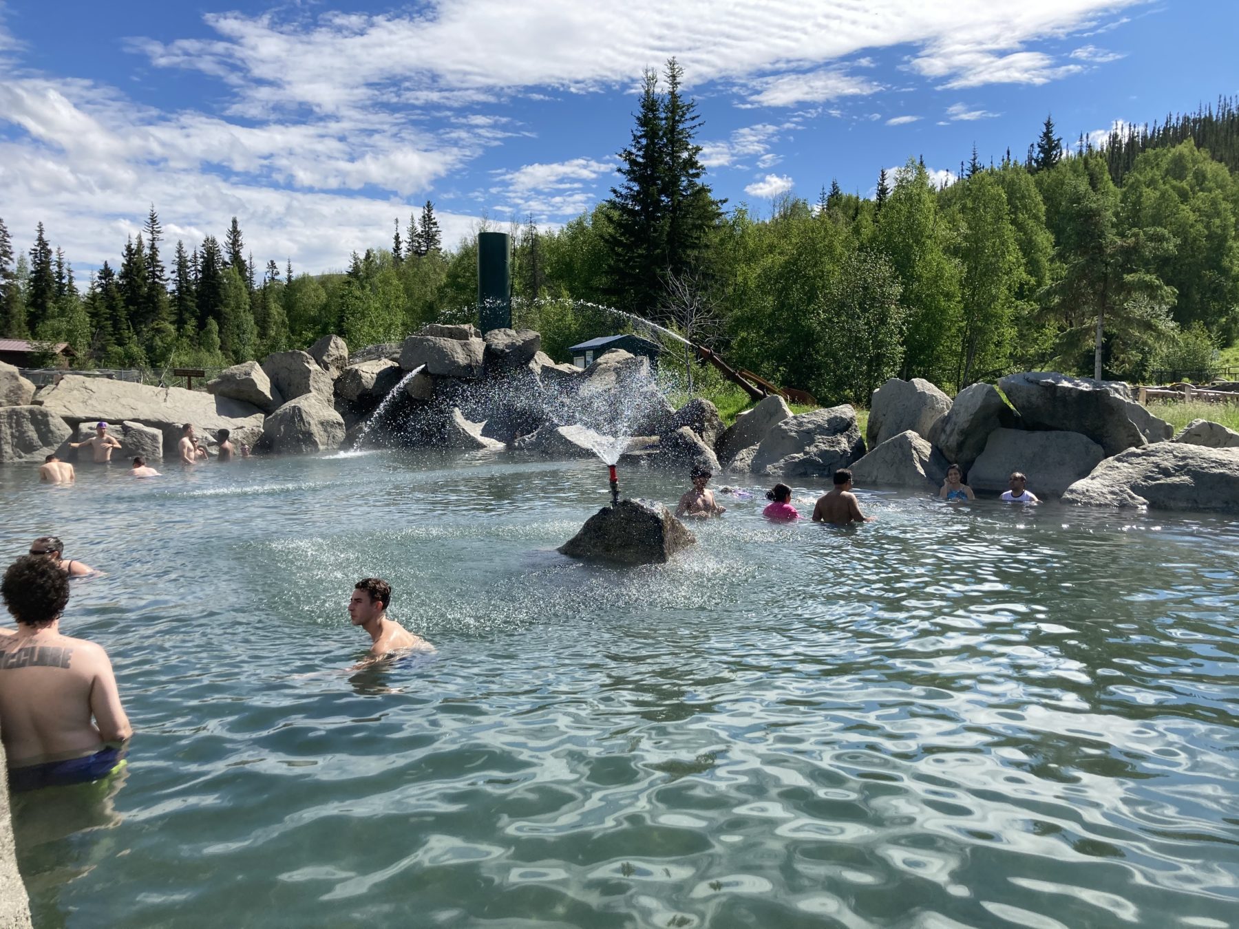 Chena Hot Springs near Fairbanks