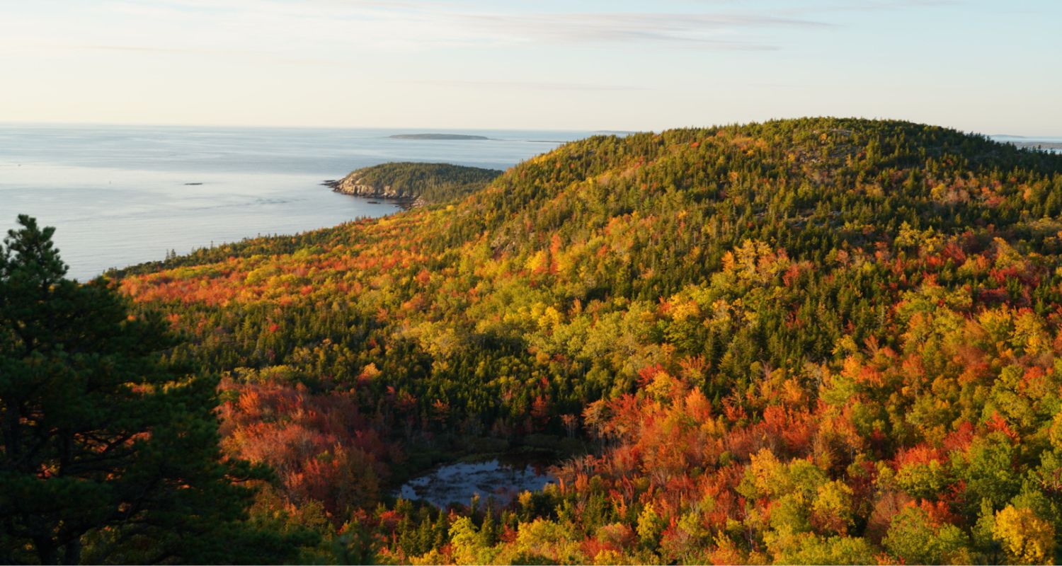Best fall vacation east coast Acadia