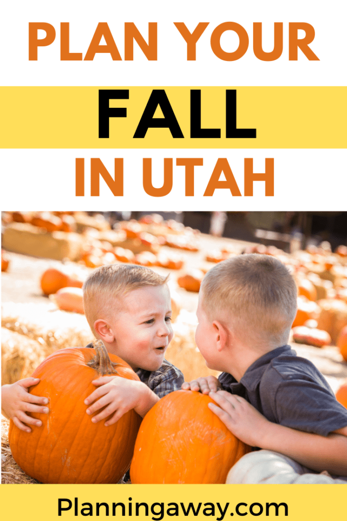 Fall in Utah Pin for Pinterest