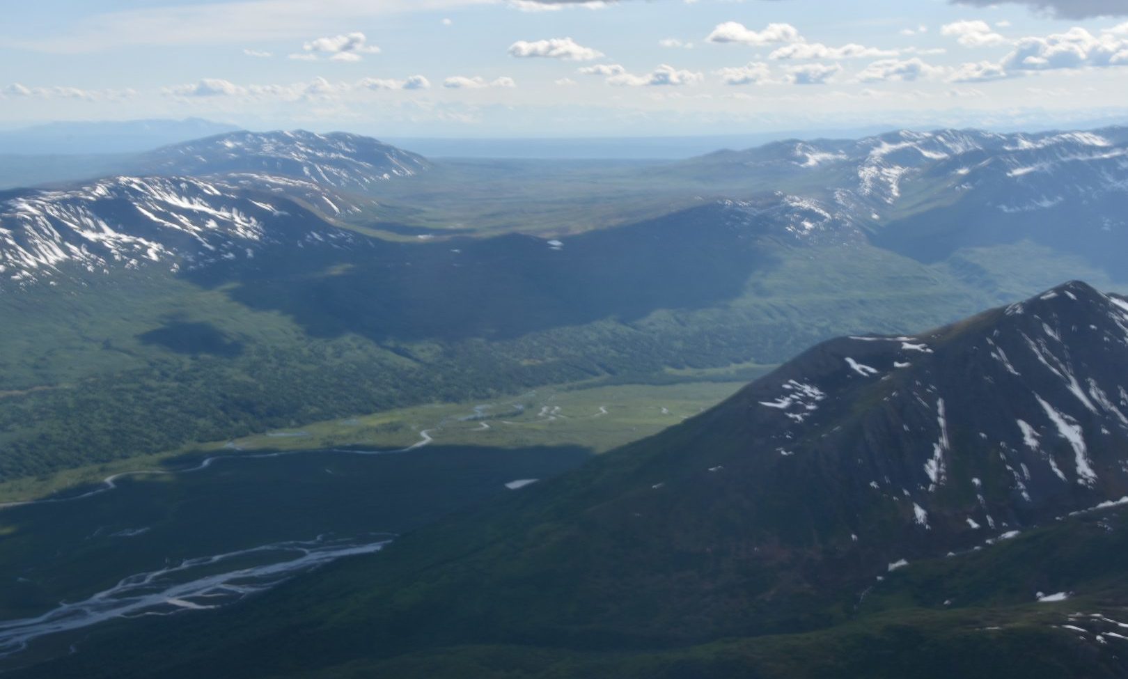 Plan an Alaska Trip airplane view