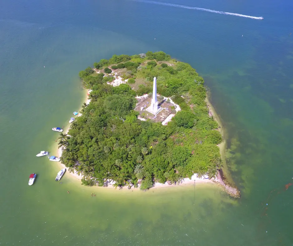 Monument Island Near Miami