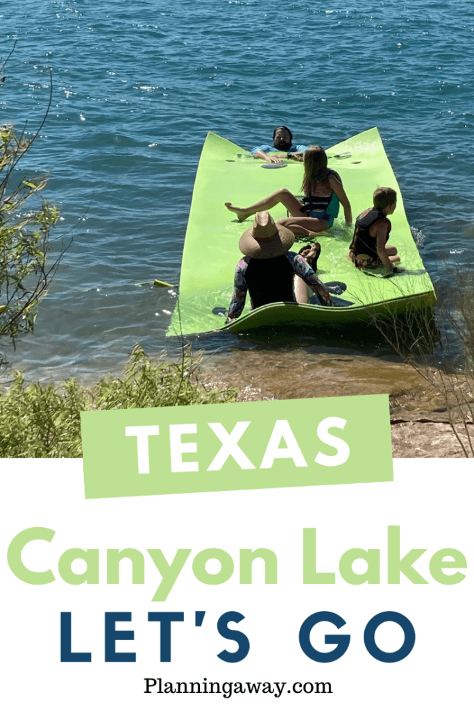 Canyon Lake Texas Pin or Pinterest