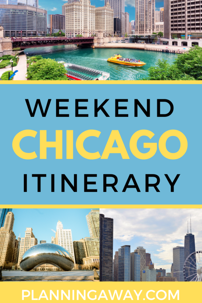 Chicago Itinerary Pin for Pinterest