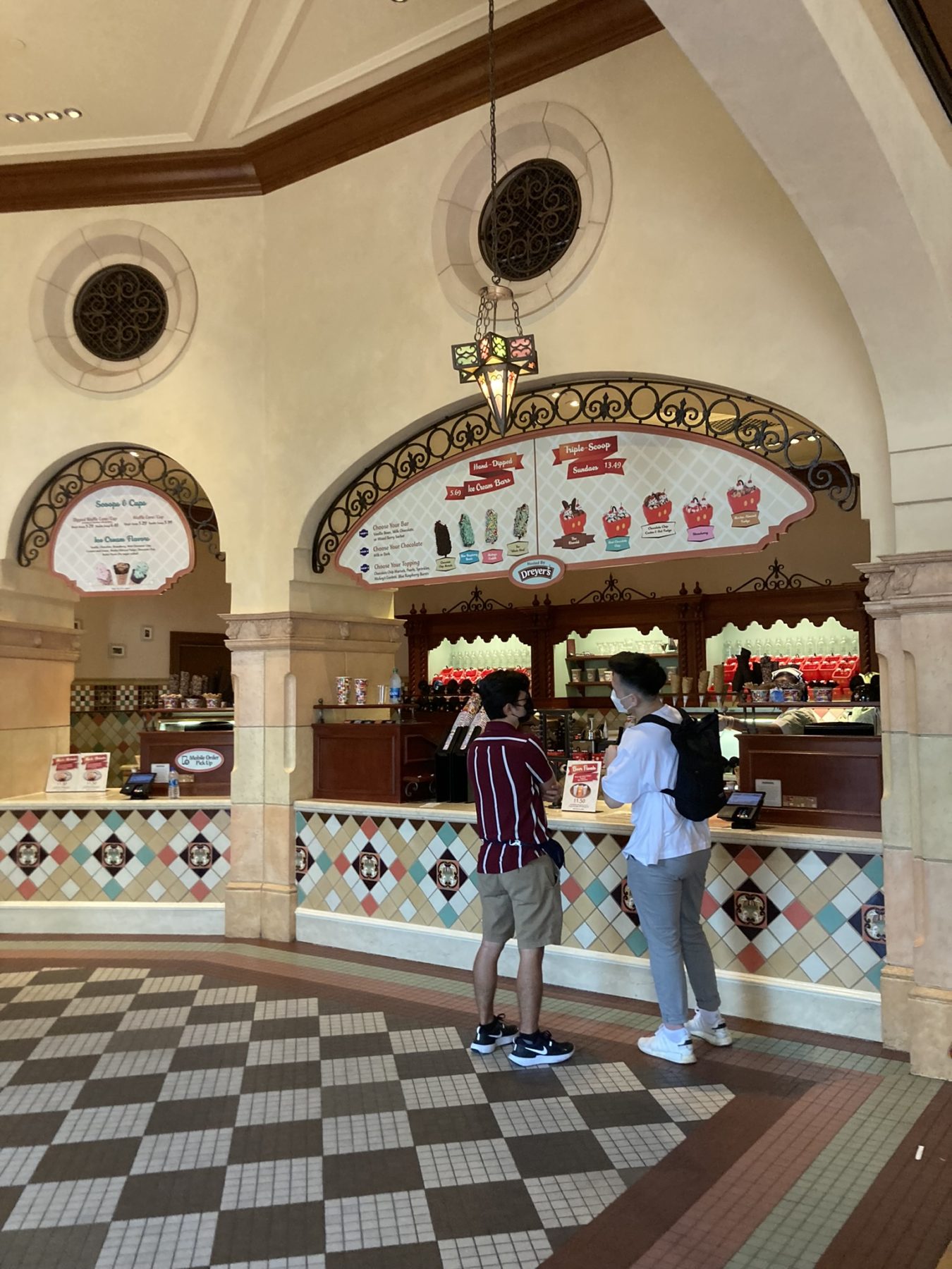 Best Desserts at Disneylands California Adventure - ice cream