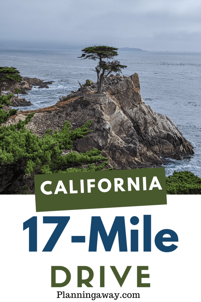 Best 17 mile drive stops from Monterey to Carmel pin for pinterest
