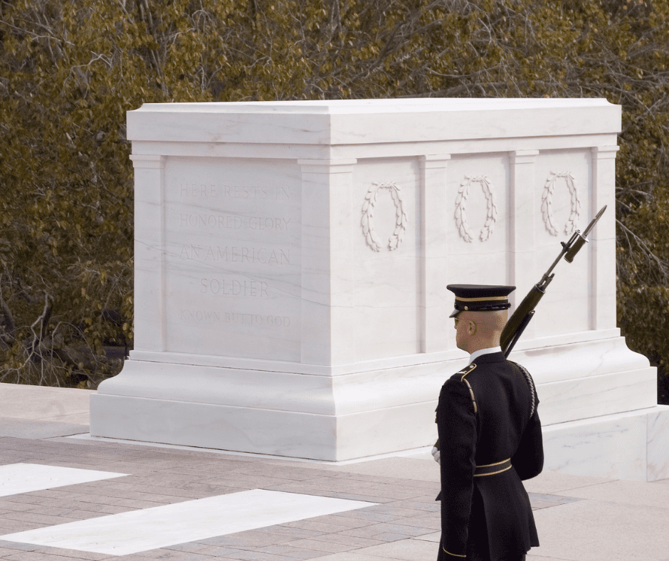 plan a trip to DC tomb of the unknown Solider
