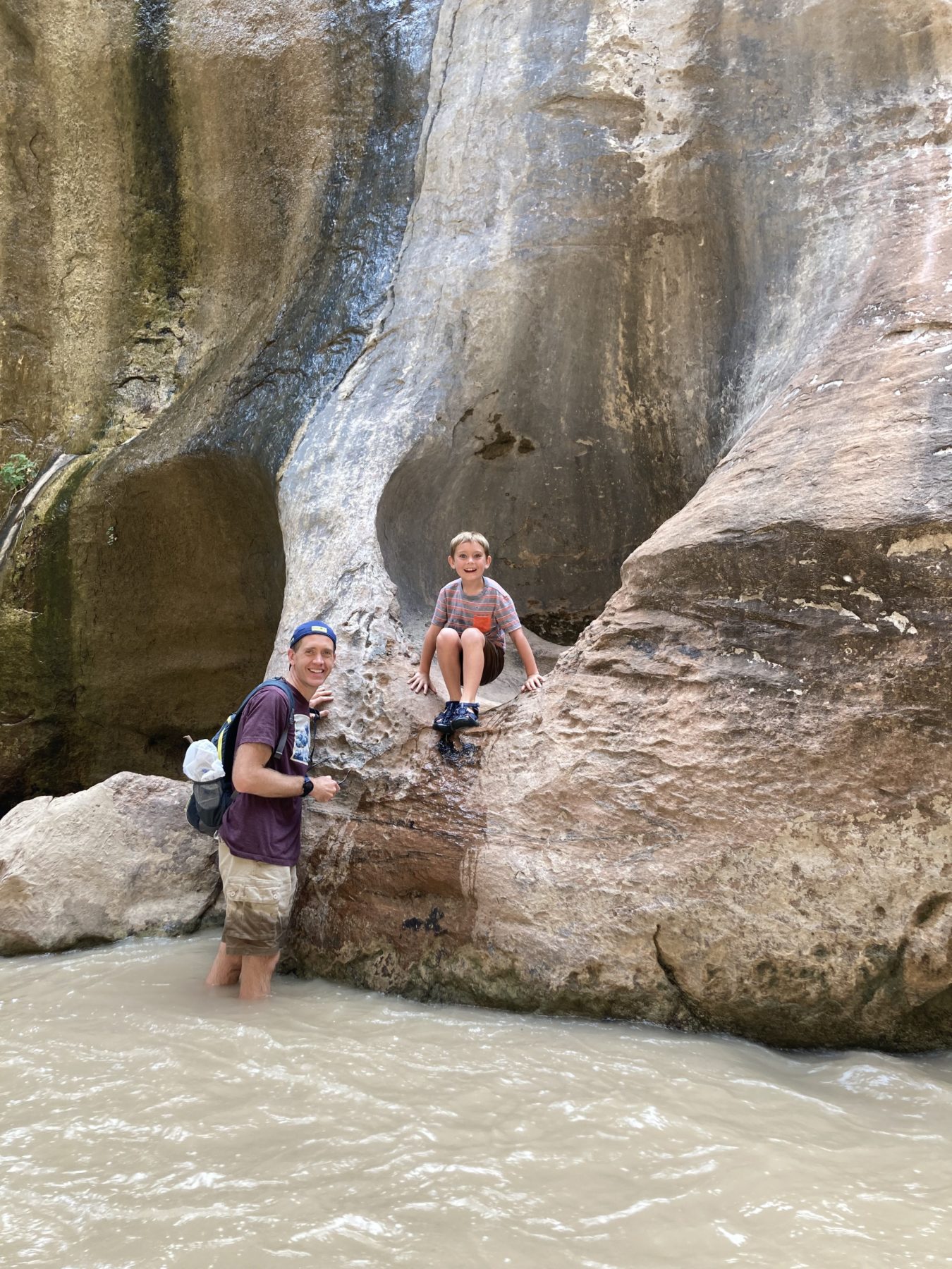 Hiking in Zion National Park - Narrows