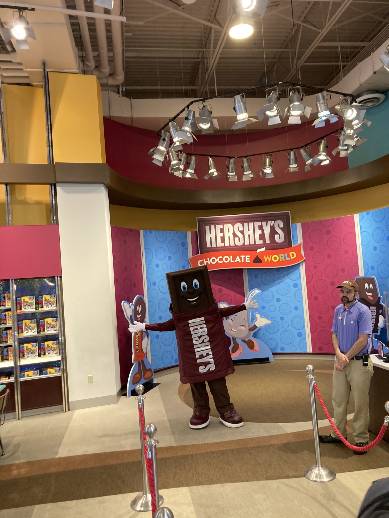 Chocolate Factory in Hershey PA - Characters