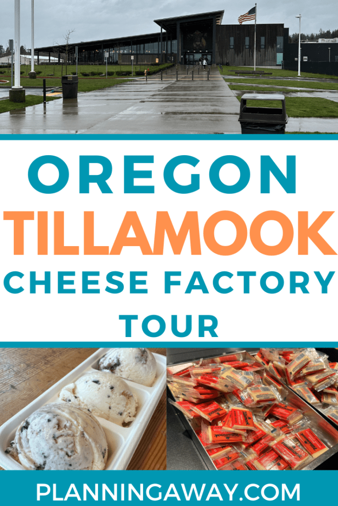 Tillamook Cheese Factory Tour Pin for Pinterest