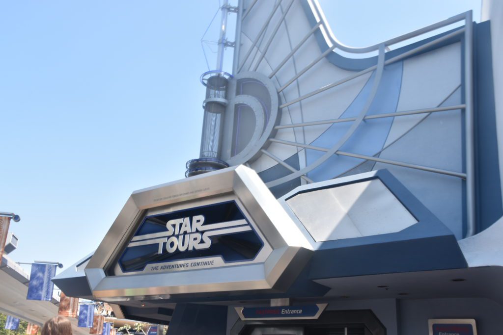 Disneyland Star Wars Rides - Star Tours