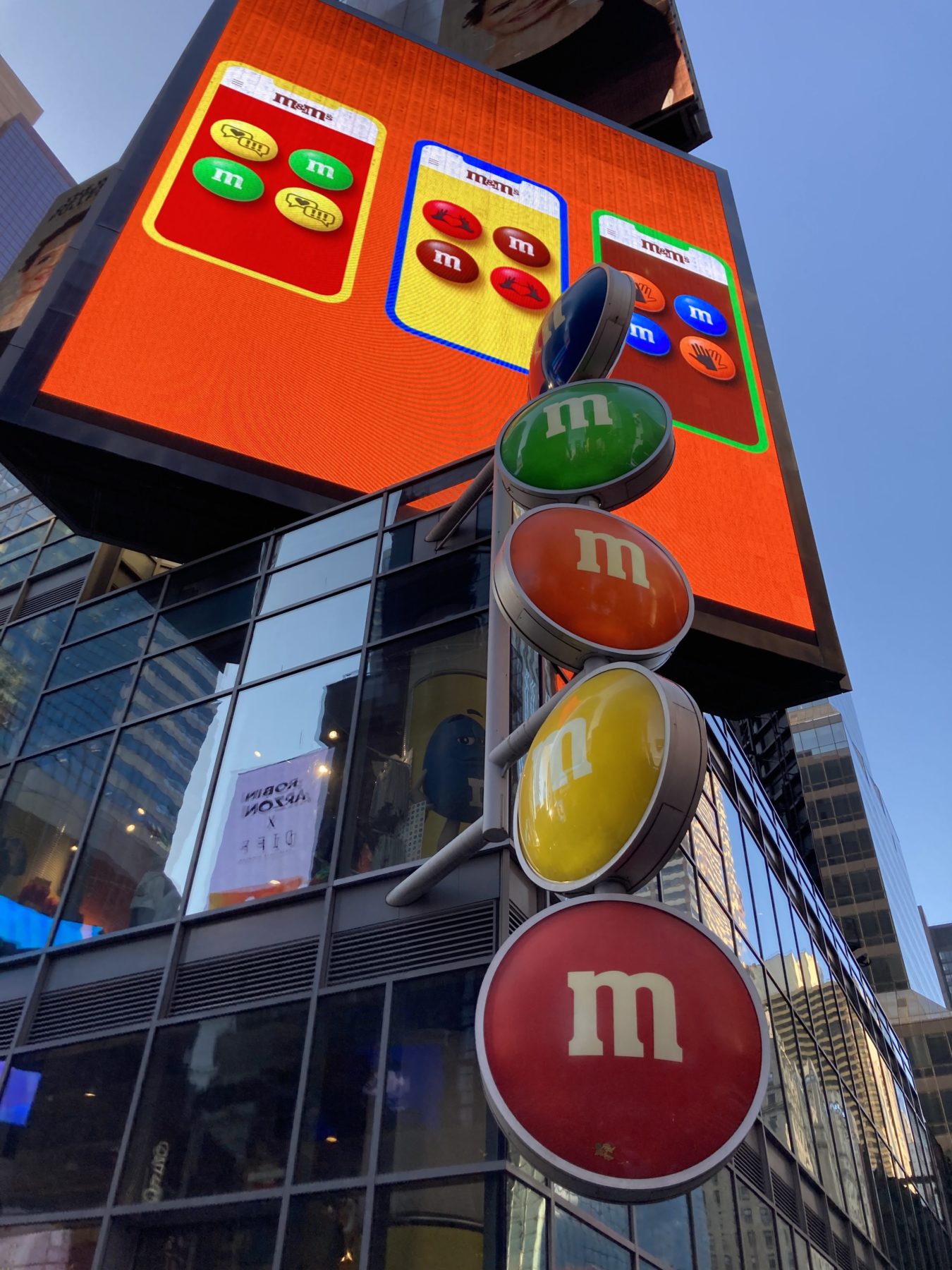 fun things to do in Times Square M&M Store