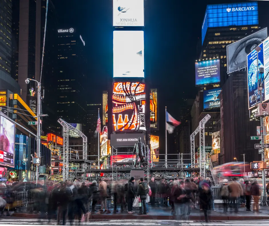 New York Times Square attractions