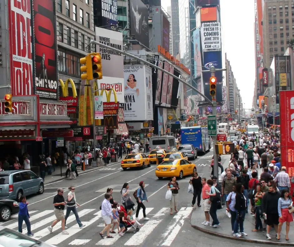 New York City things to do Times Square