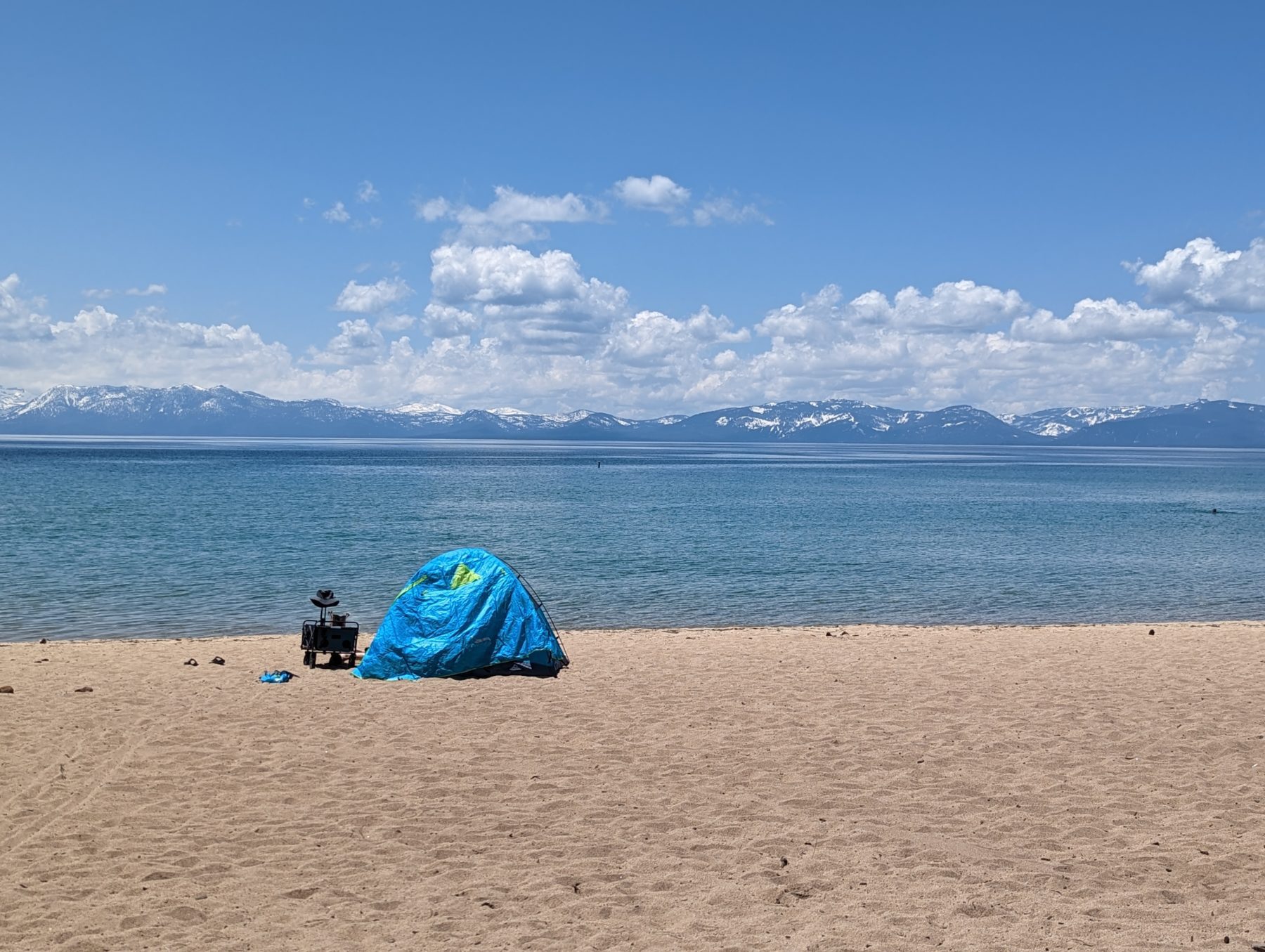 Sand Harbor camping (day only)