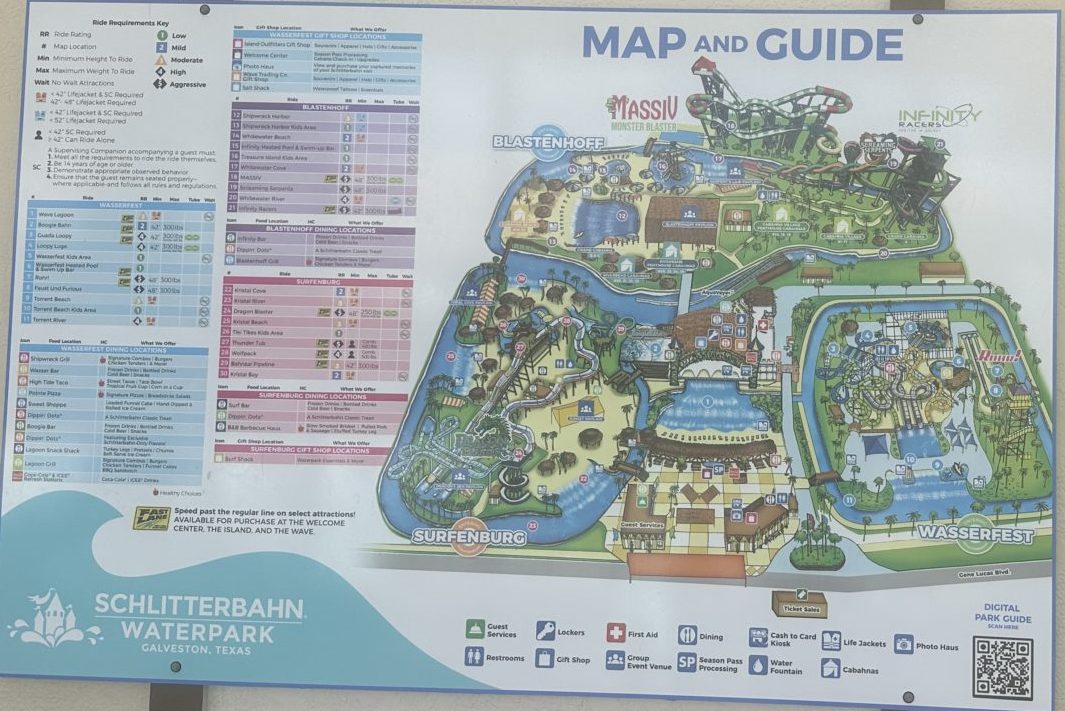 Map of Schlitterbahn